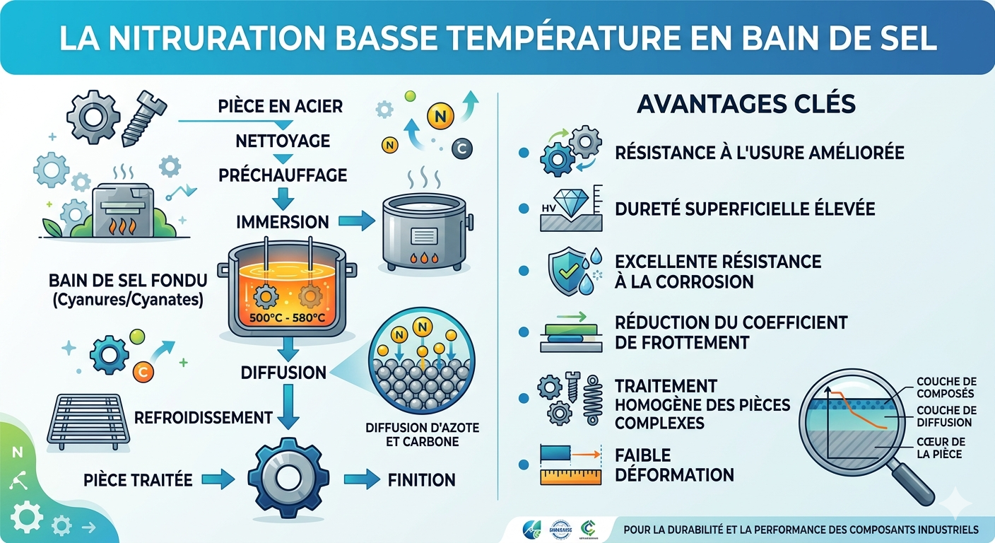 illustration nitruration basse température
